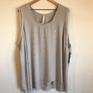 Melissa McCarthy Seven7 Jeweled Tank